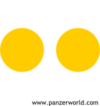 Two yellow discs