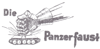 The Panzerfaust - Armored fist crushing a T-34 tank